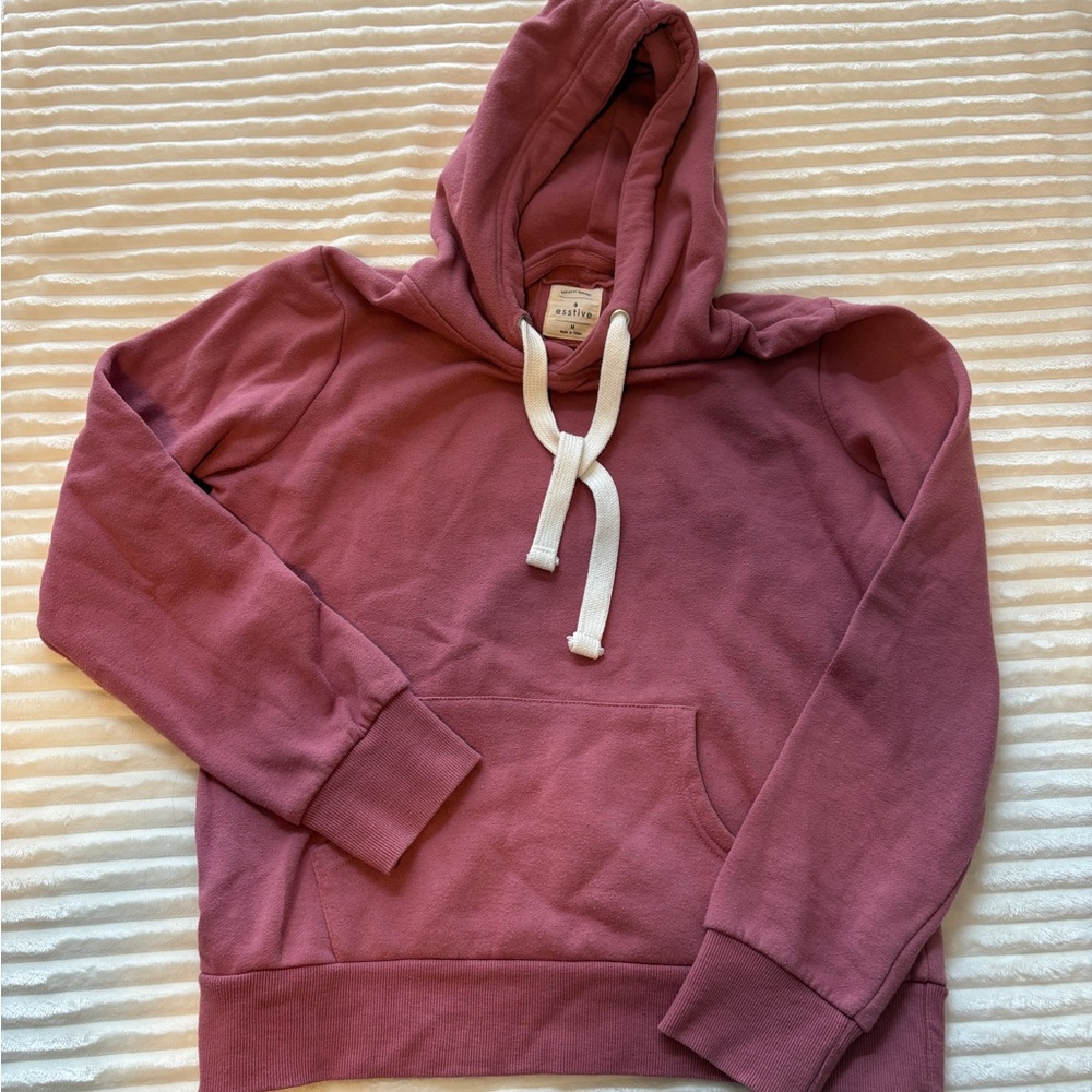 Women’s Hoodie with White Drawstrings